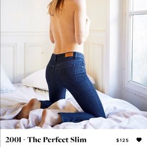 Sezane 2001 jeans the perfect slim